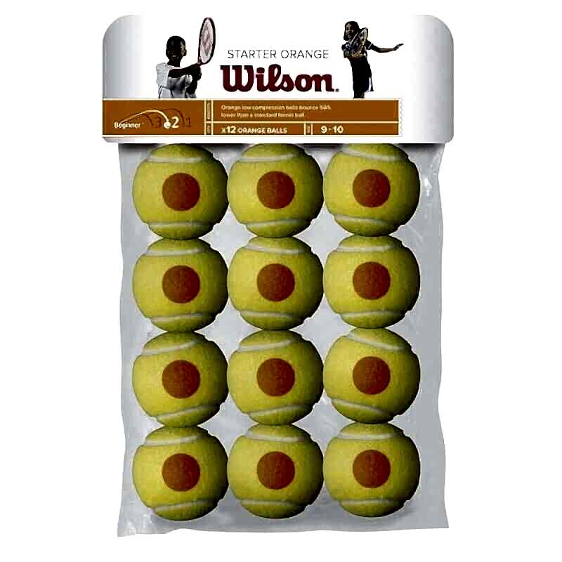 Wilson Tenis Topu Starter Jr 12Li Çocuk Turuncu