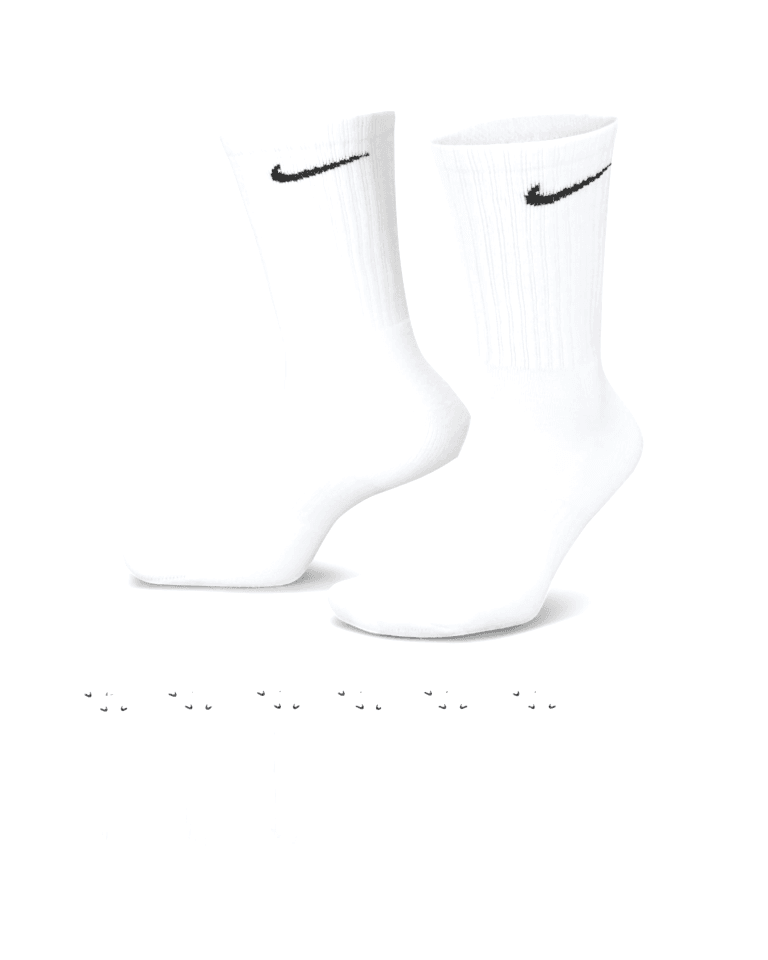 Nike Everyday Cotton Cushioned Crew Unisex 6'lı Çorap
