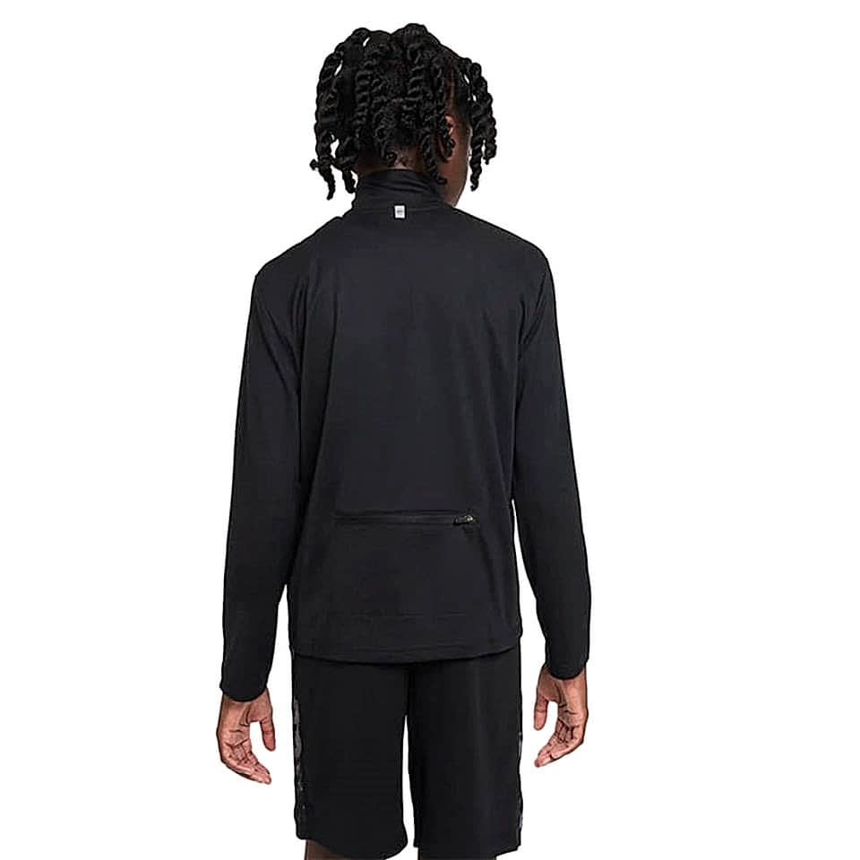Nike Dri-Fit Poly+ Çeyrek Fermuarlı Erkek Çocuk Antrenman Üstü