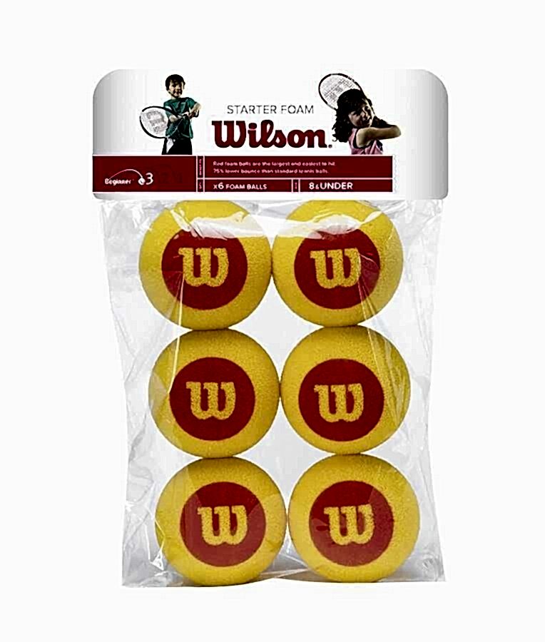 Wilson Tenis Topu Starter Çocuklar İçin 6lı Sünger Top