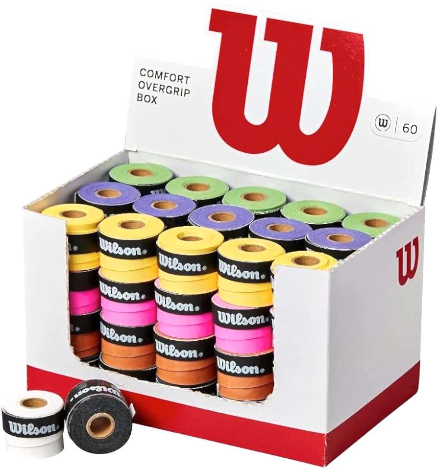 Wilson Comfort Overgrip Box 60Lı Kutuda Karışık Renkli Overgrip