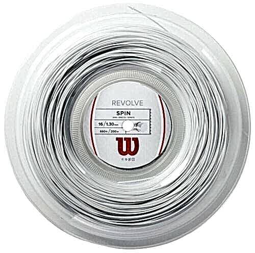 Wilson Revolve Spin Beyaz 1.30Mm 200M Rulo