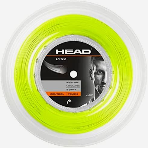 Head Lynx Yellow 200M Reel 1.20