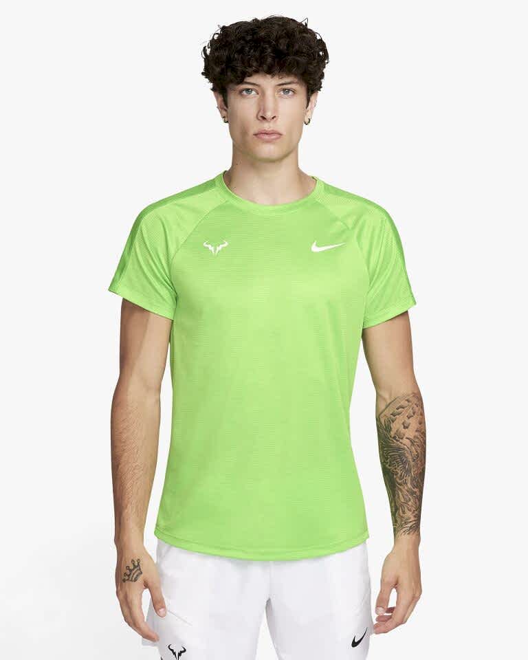 Rafa Challenger Nike Dri-Fit Kısa Kollu Erkek Tenis Üstü
