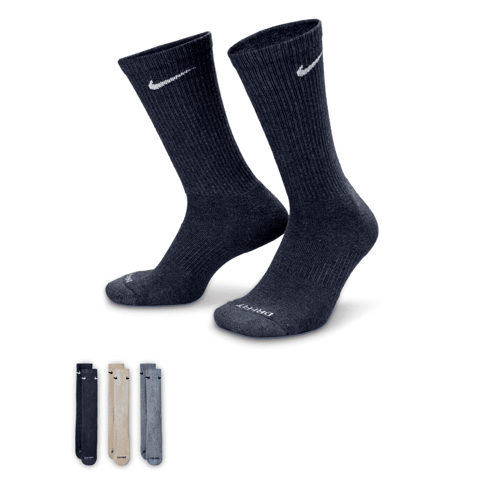 Nike Everyday Plus Cushion Crew Antrenman Çorabı   3'lü