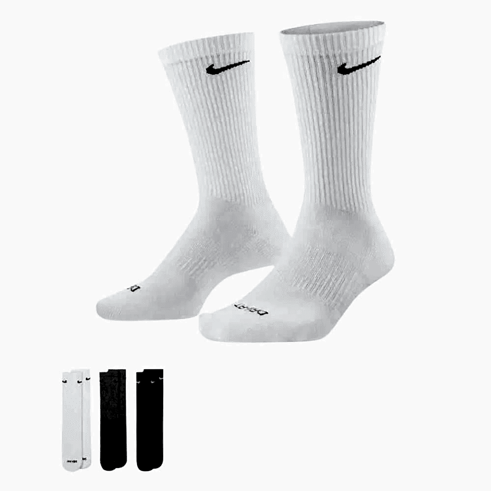 Nike Everyday Cotton Cushioned Crew Unisex 6'lı Çorap