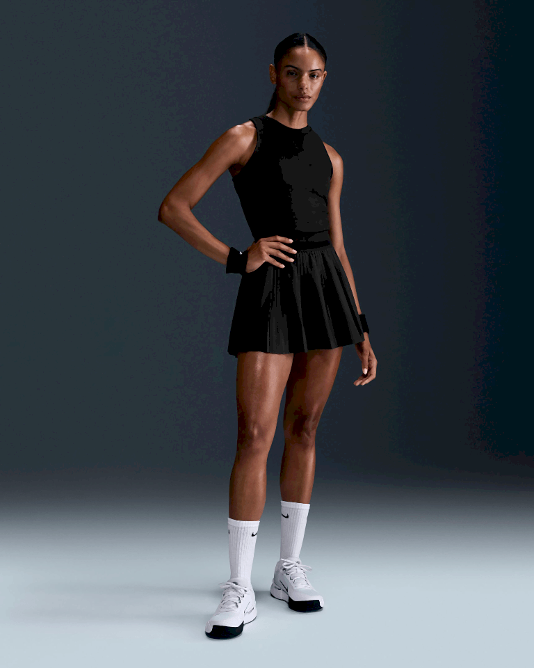 NikeCourt Advantage Dri-FIT Pileli Kadın Tenis Eteği